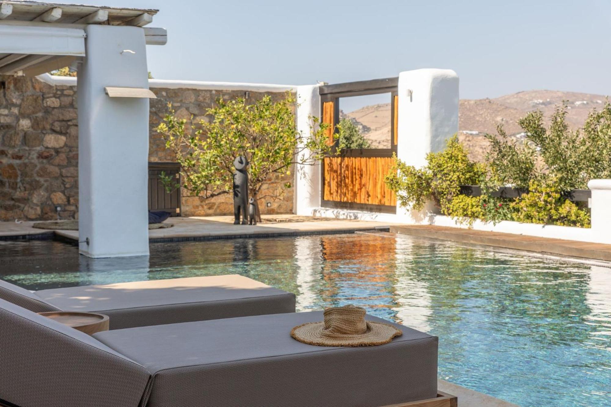 Myconian Platinum Senior & Deluxe Villas Калафатіс Екстер'єр фото